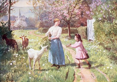 Easter Eggs in the Country by Victor Gabriel Gilbert